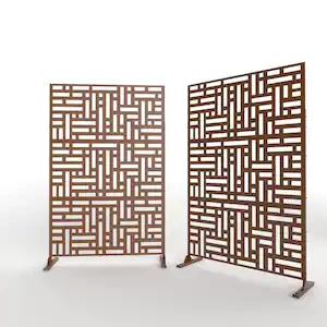 Decorative Flower Curtain Wall Art Screen
