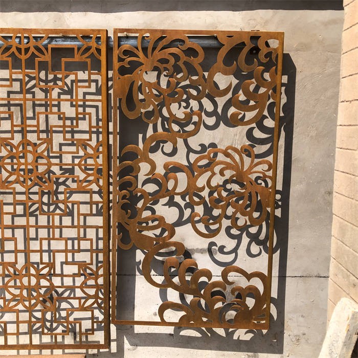 Garden Corten Steel Decorative Corten Steel Panel