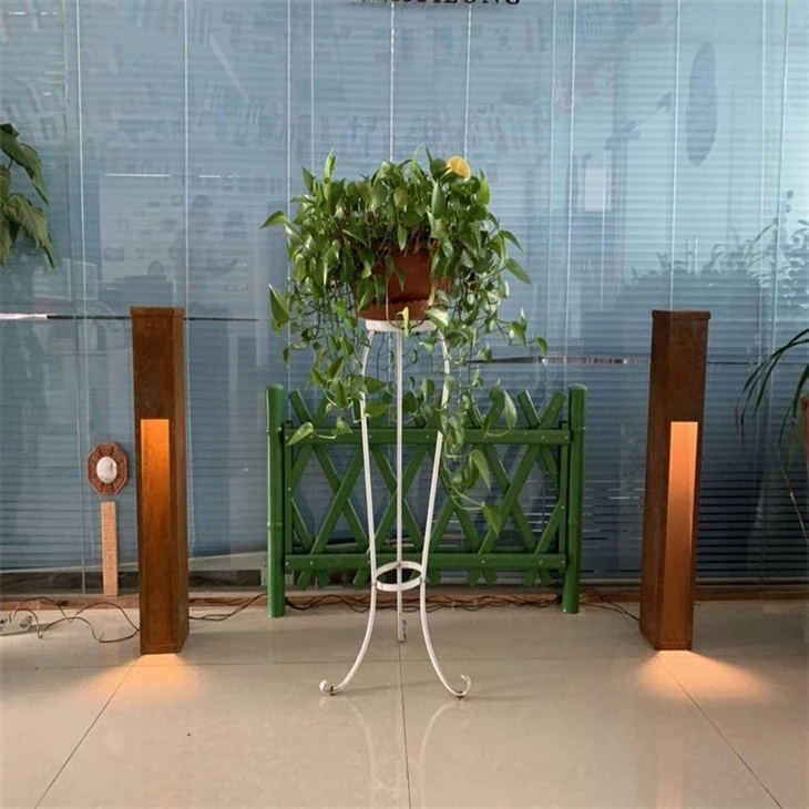 Metal Art Light Box Outdoor