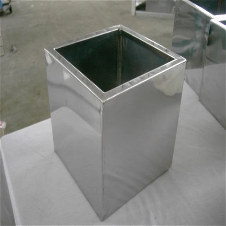 Stainless Steel Rectangular Planter